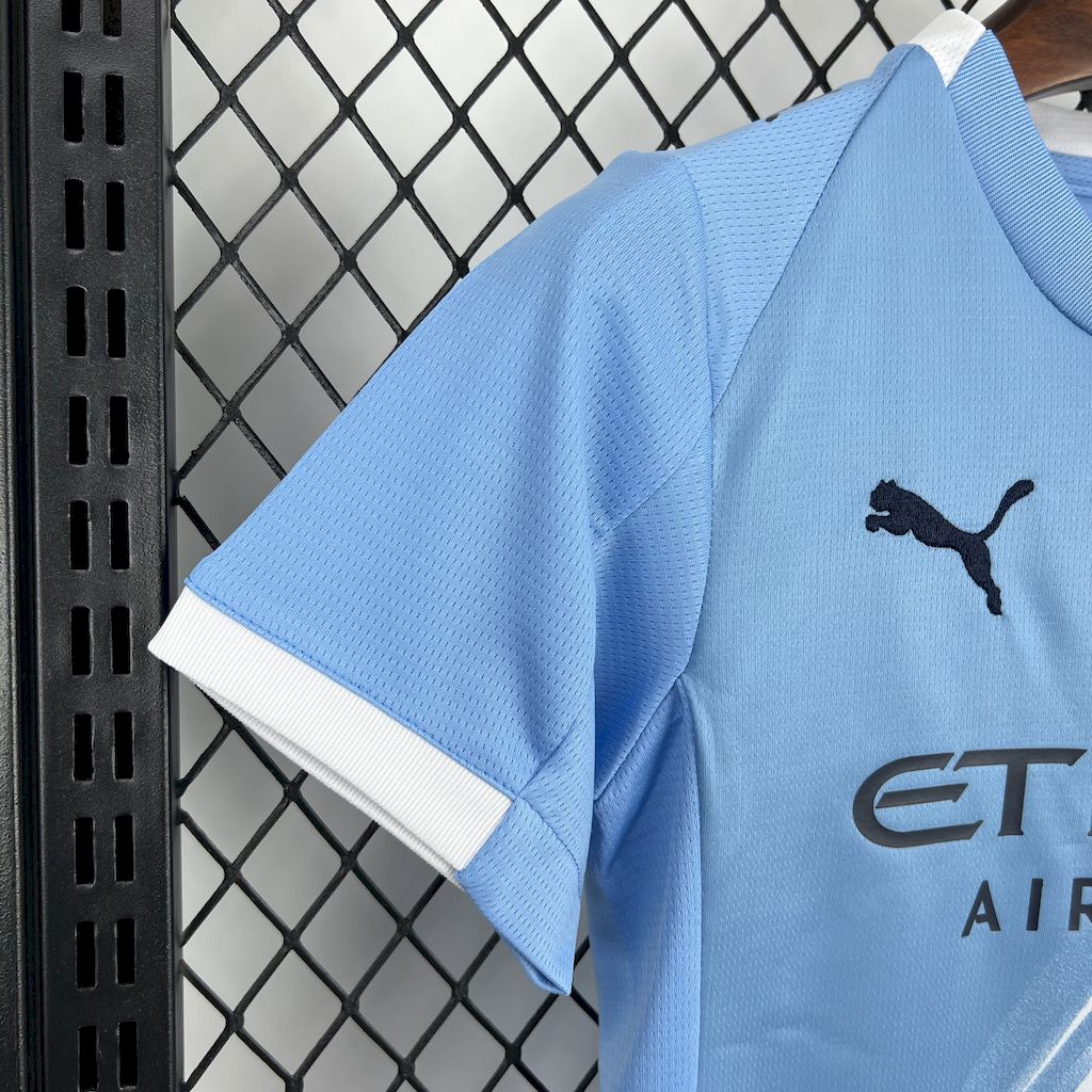 Manchester City Local Kit Niños 2025/26