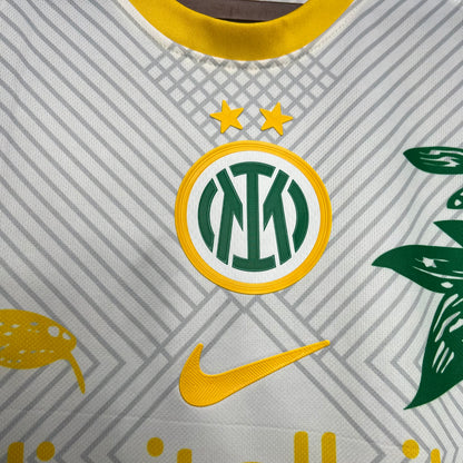 Camiseta Inter de Milán "Edición Especial Amarilla" 2024/25 Versión Fan