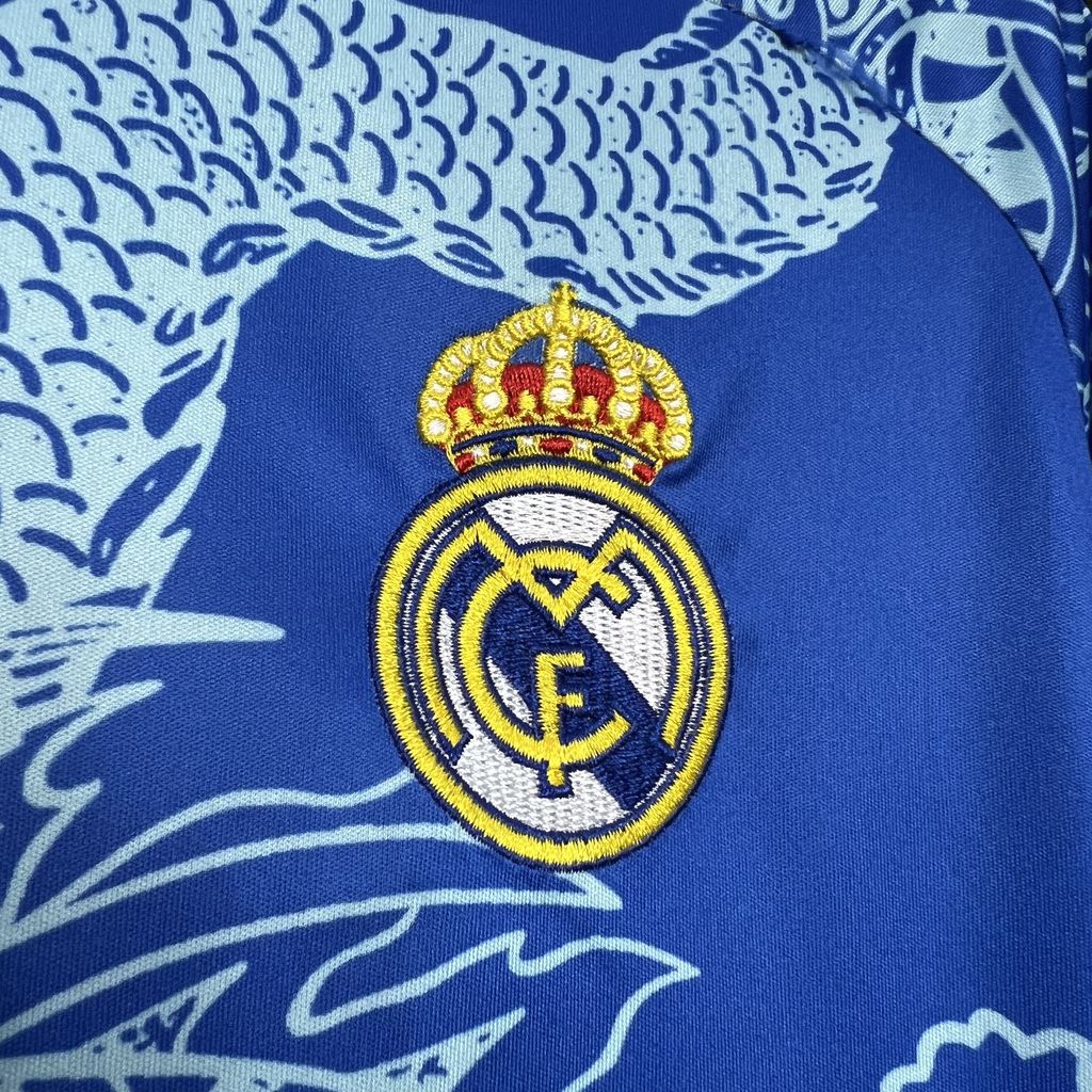Camiseta Real Madrid Edición Especial "Dragón-Celeste" 2024/25 Versión Fan