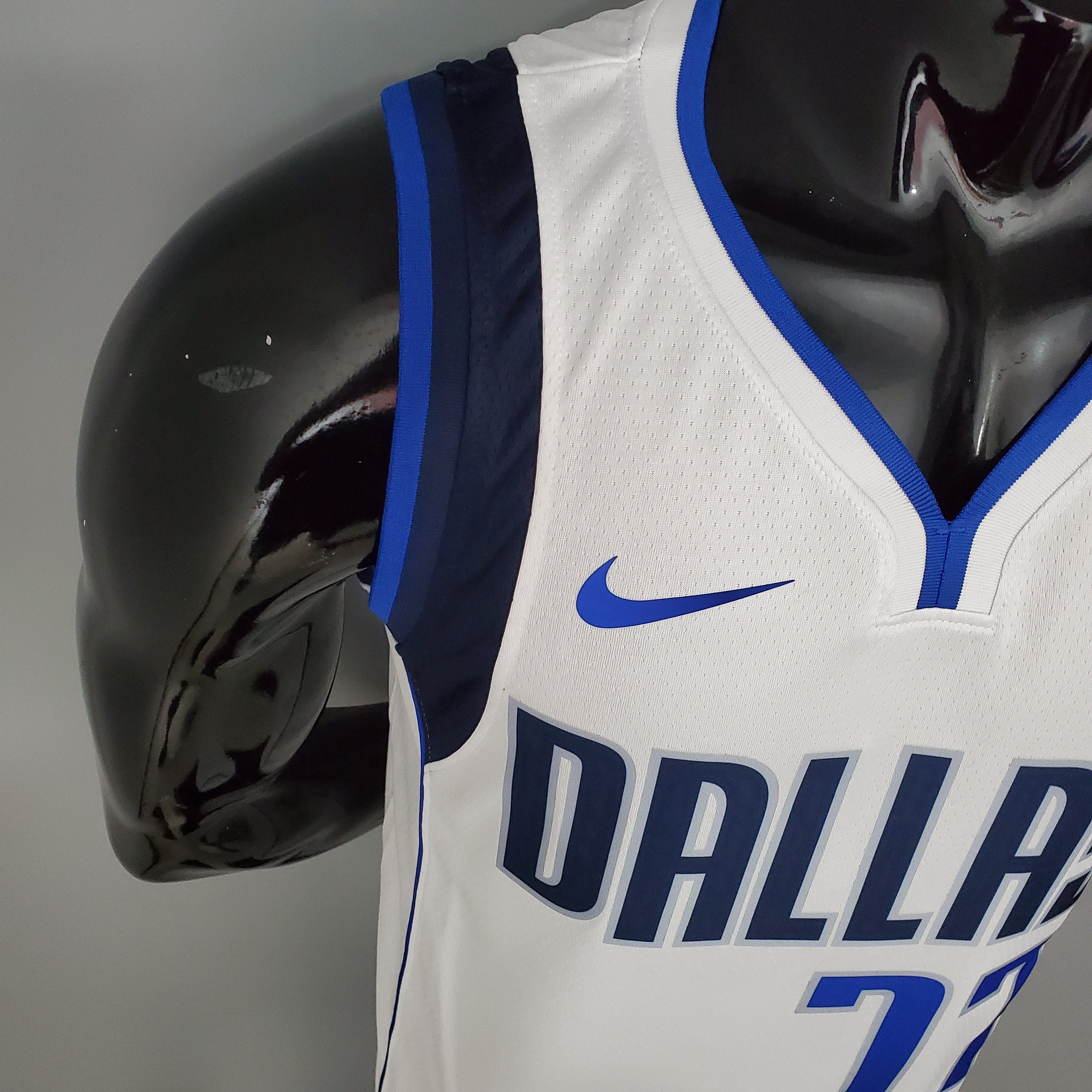 Dallas Mavericks Camiseta Clásica Blanca