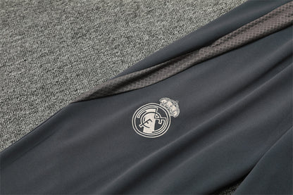 Buzo Completo Real Madrid Crema Con Cierre