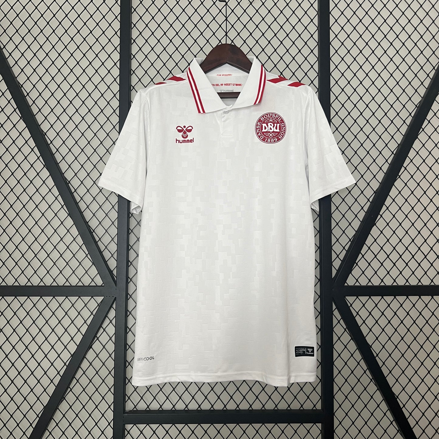 Camiseta Dinamarca Visita 2024 Versión Fan