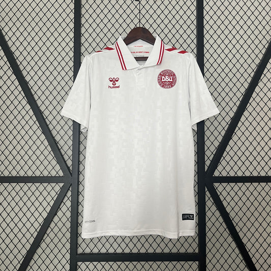 Camiseta Dinamarca Visita 2024 Versión Fan
