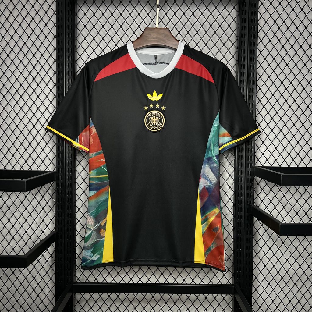 Camiseta Alemania Entrenamiento "Estilo Retro" 2024 Versión Fan