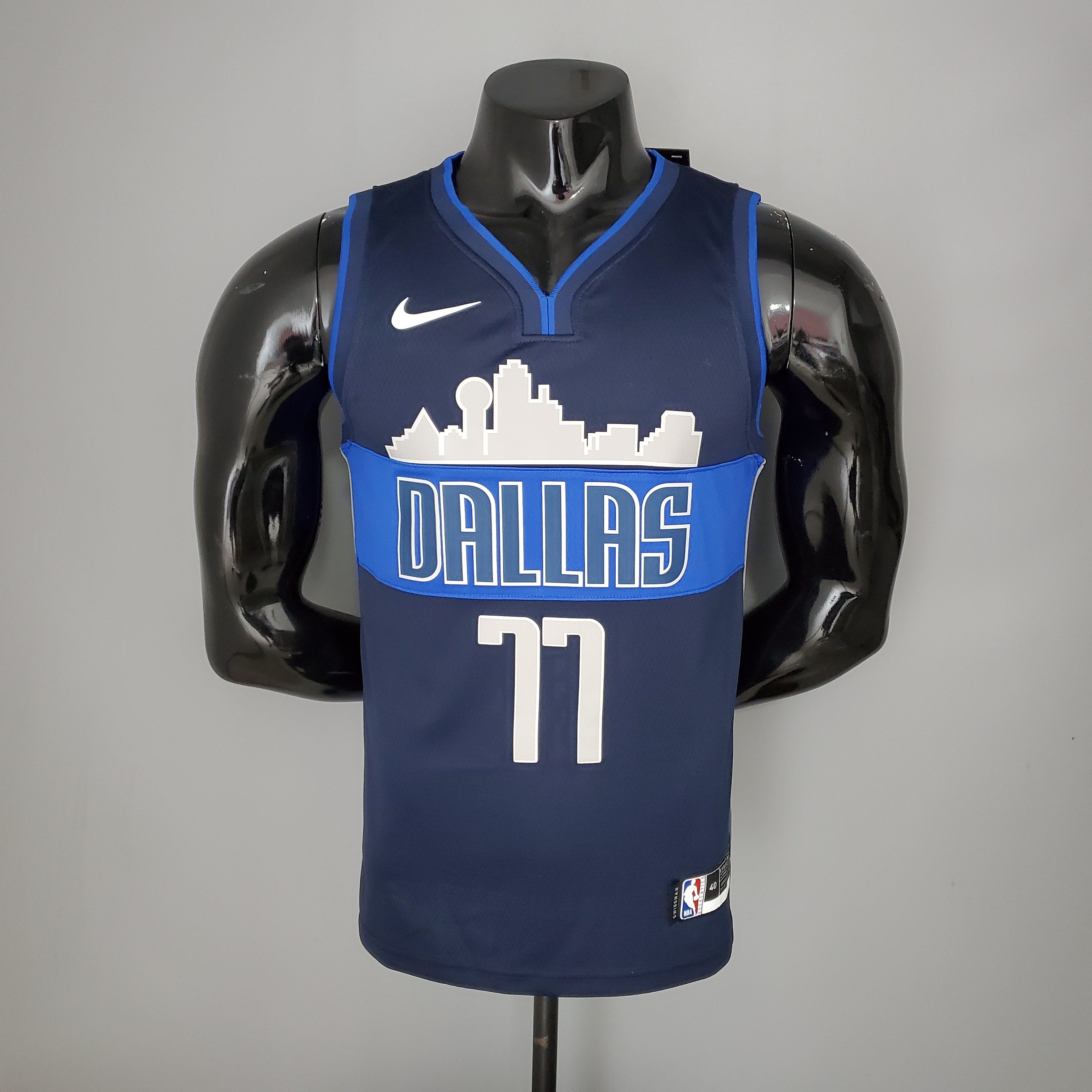 Dallas Mavericks Camiseta "Iceberg Edition" Azul