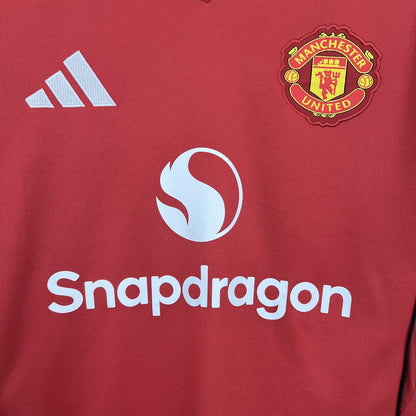 Camiseta Manchester United Local 2025/26 Versión Fan