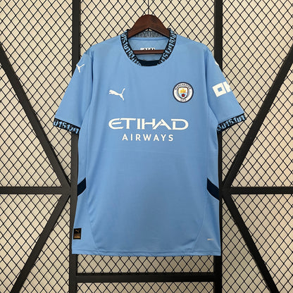 Camiseta Manchester City Local 2024/25 Versión Fan