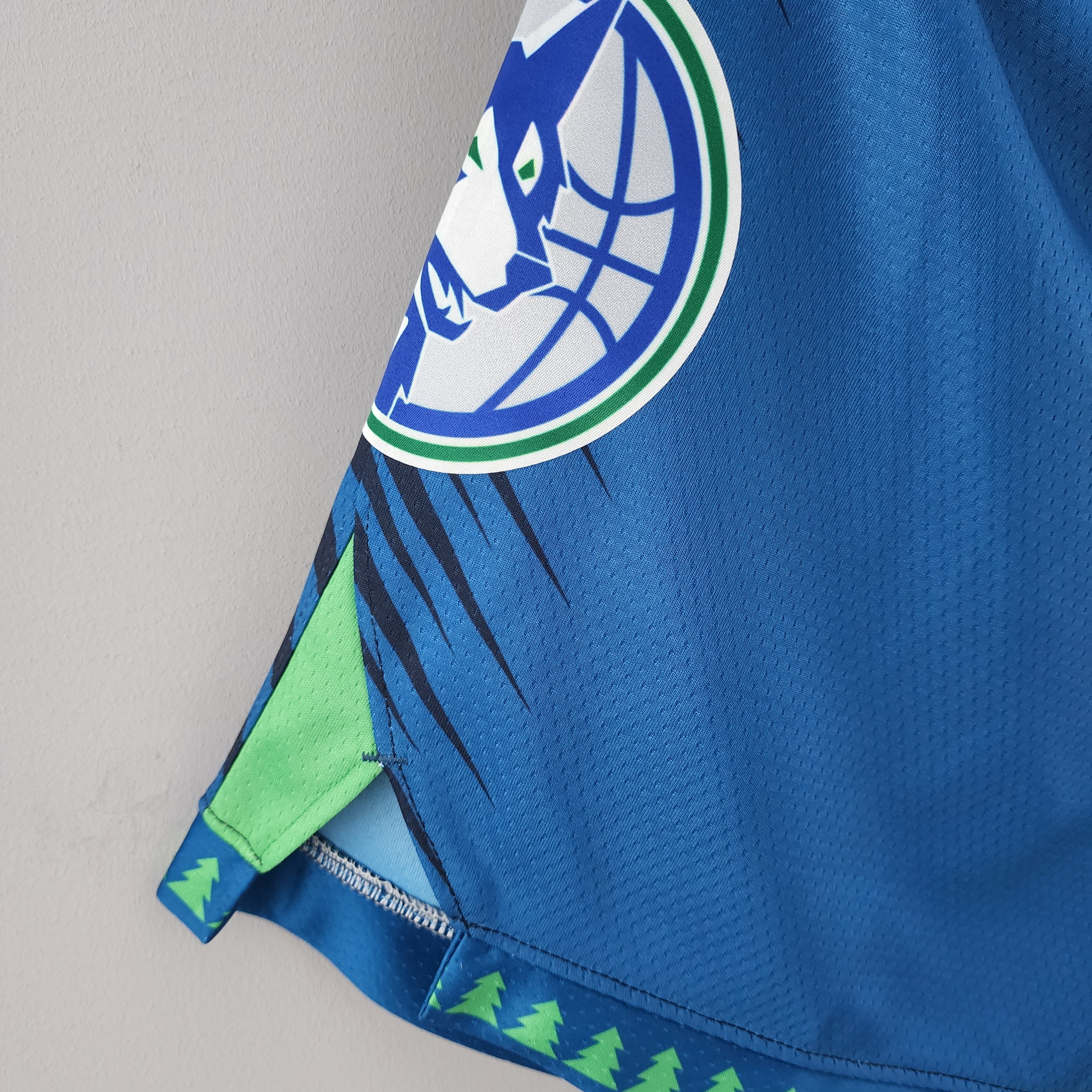 Minnesota Timberwolves Shorts Azules