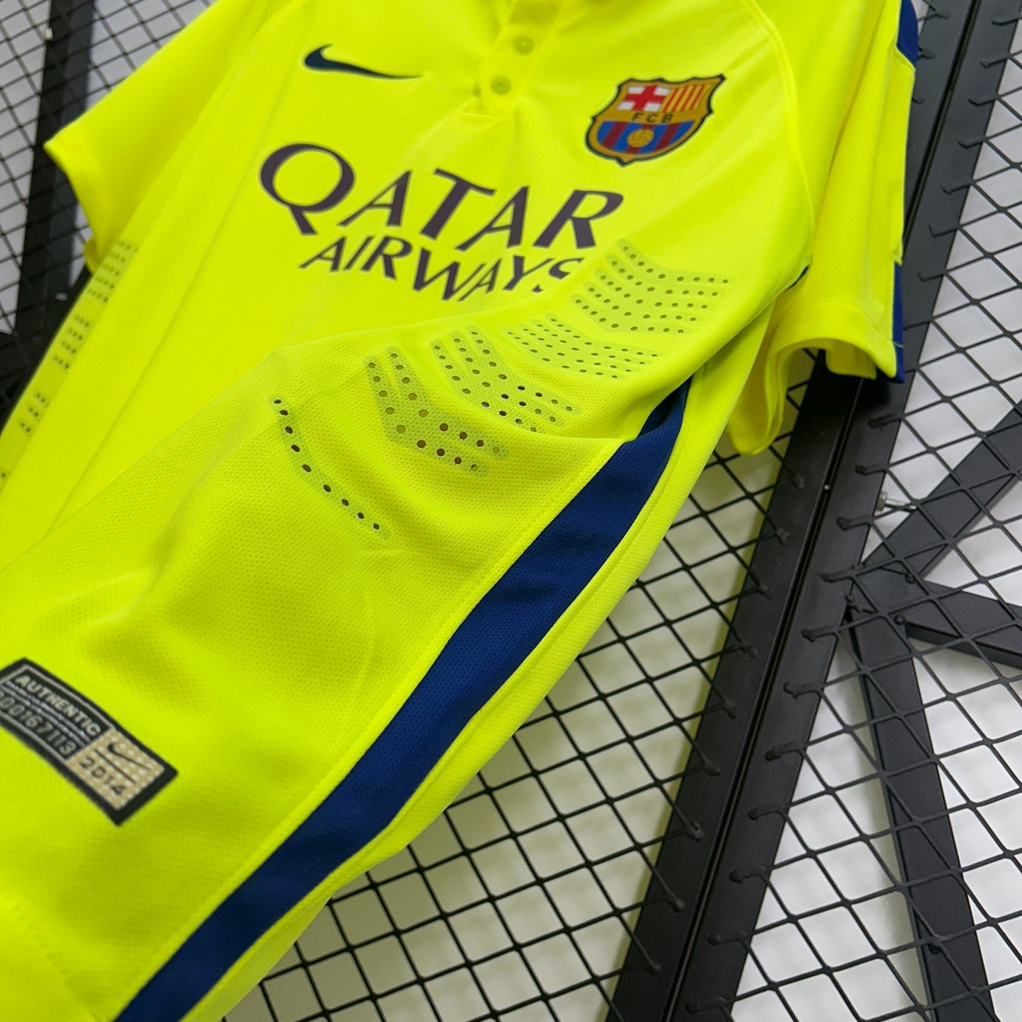 Camiseta FC Barcelona Retro Tercera 2014/15 Versión Fan