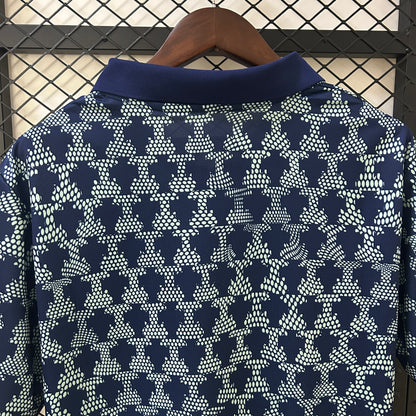 Camiseta Portugal Entrenamiento Azul 2025 Versión Fan