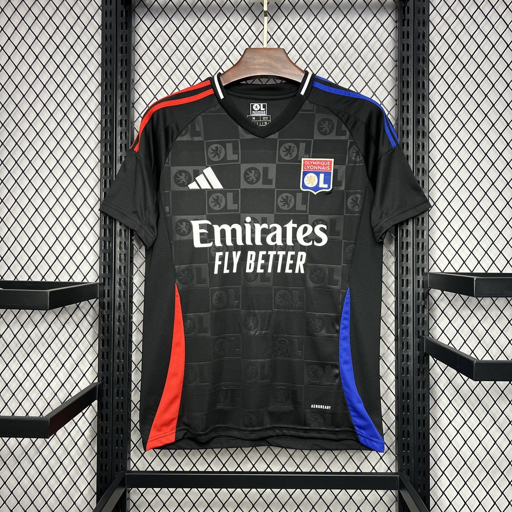 Camiseta Olympique de Lyon Visita 2024/25 Versión Fan