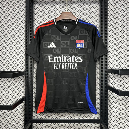Camiseta Olympique de Lyon Visita 2024/25 Versión Fan