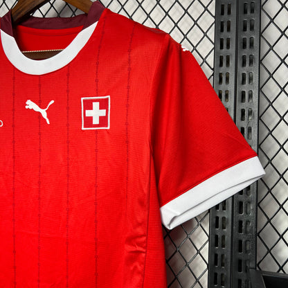Camiseta Suiza Local 2024 Versión Fan