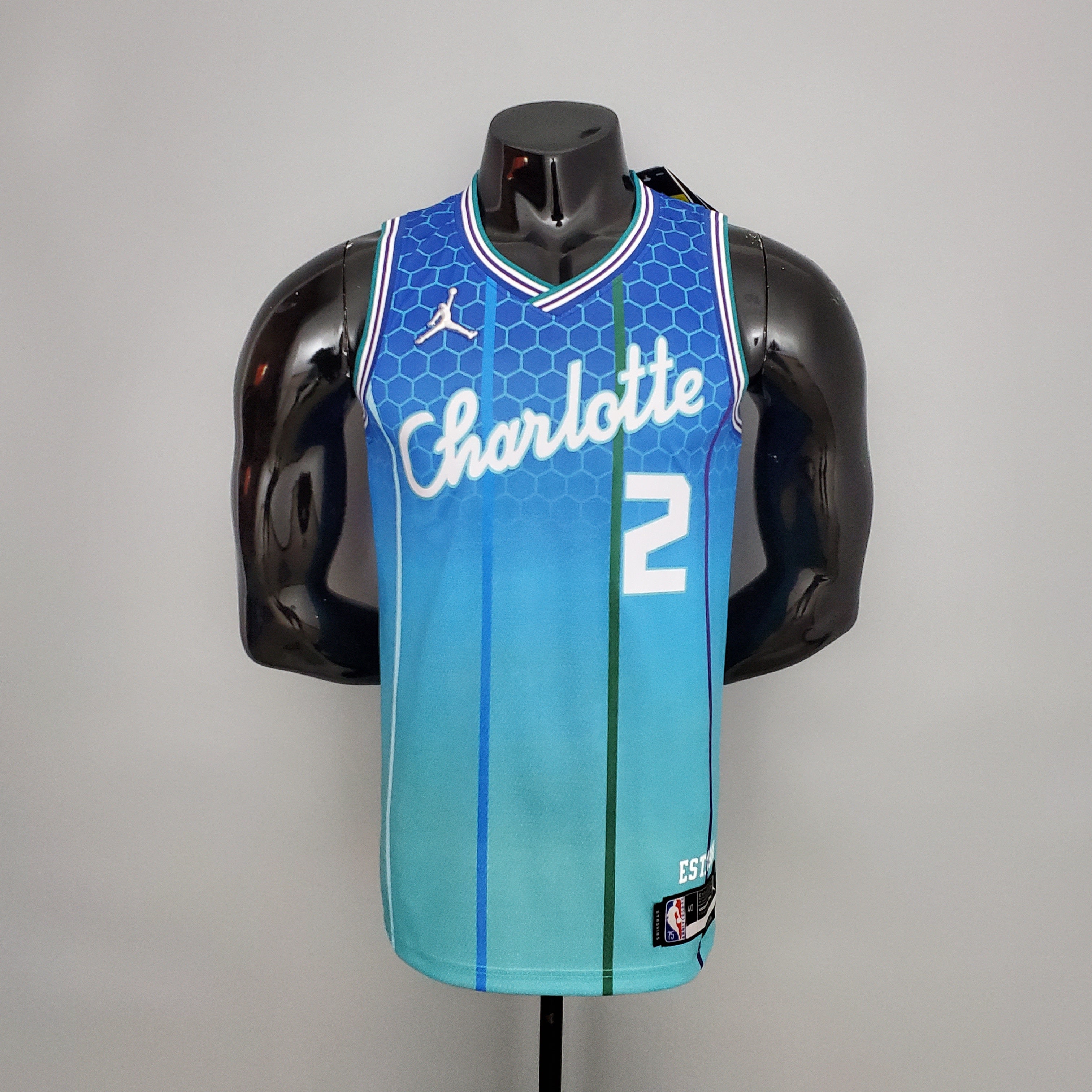 Charlotte Hornets "City Edition" Azul