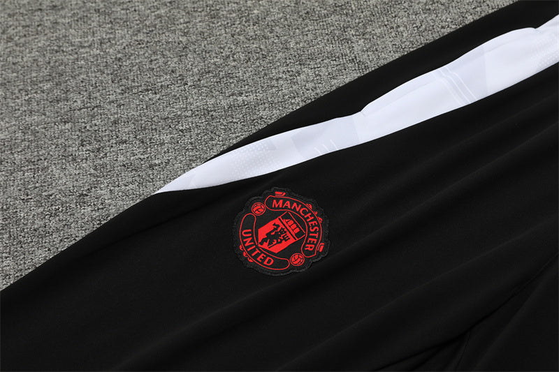 Buzo Completo Manchester United Rojo Negro
