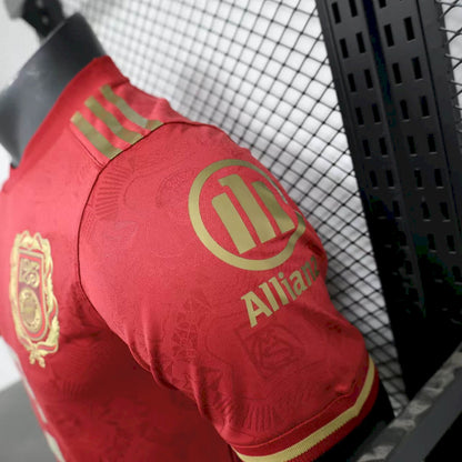 Camiseta Bayern Munich "125 Aniversario Red Color" 2024/25 Versión Jugador