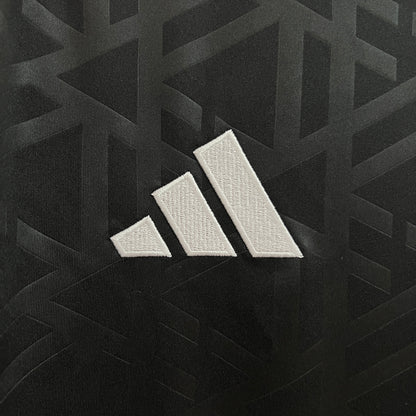 Camiseta Alemania Portero Negra 2024 Versión Fan