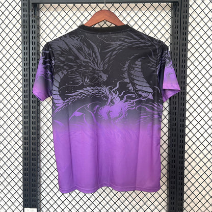 Camiseta Real Madrid Edición Dragón Morado 2025/26 Versión Fan