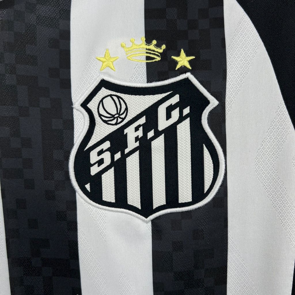 Camiseta Santos Visita 2025/26 Versión Fan