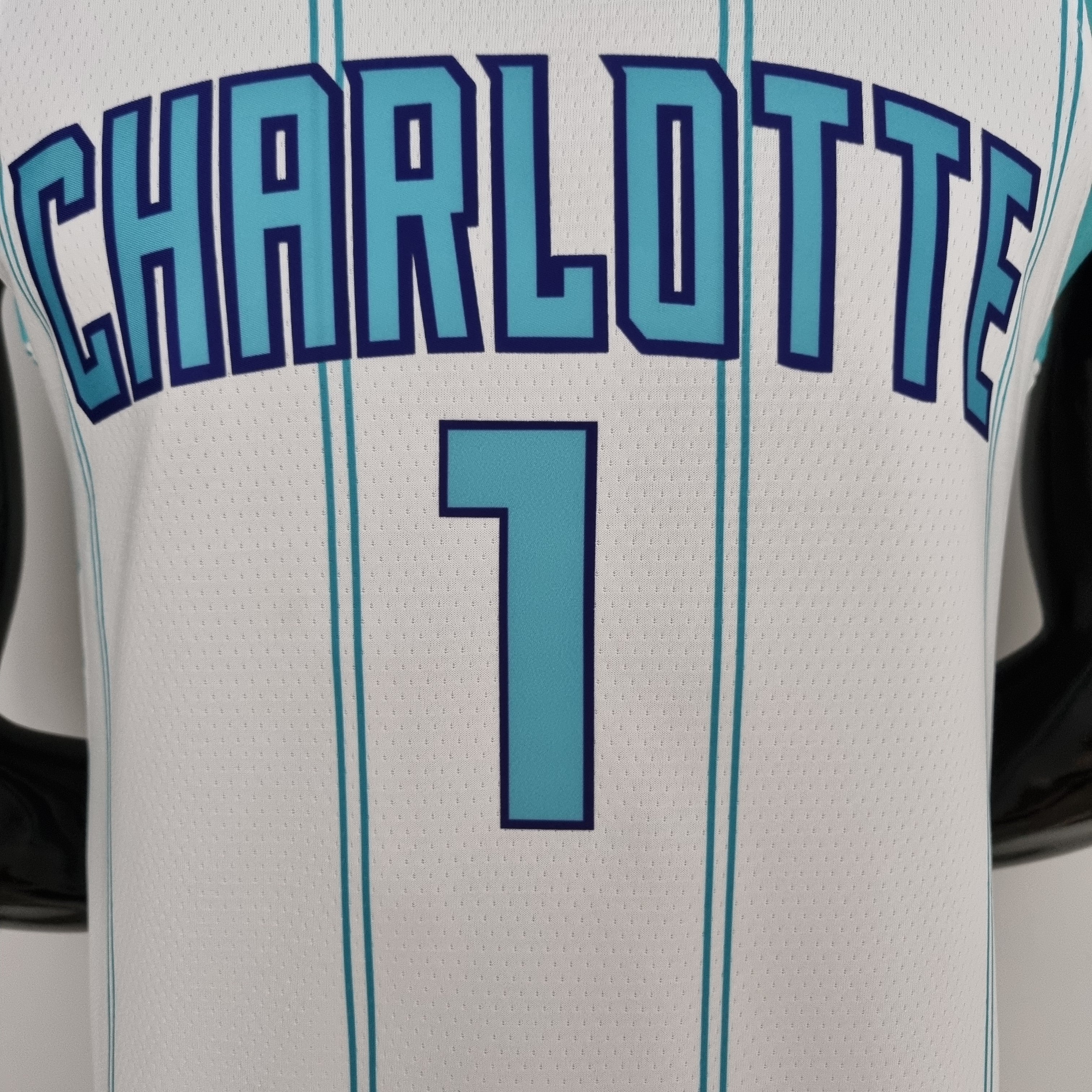 Charlotte Hornets Camiseta Clásica Blanca