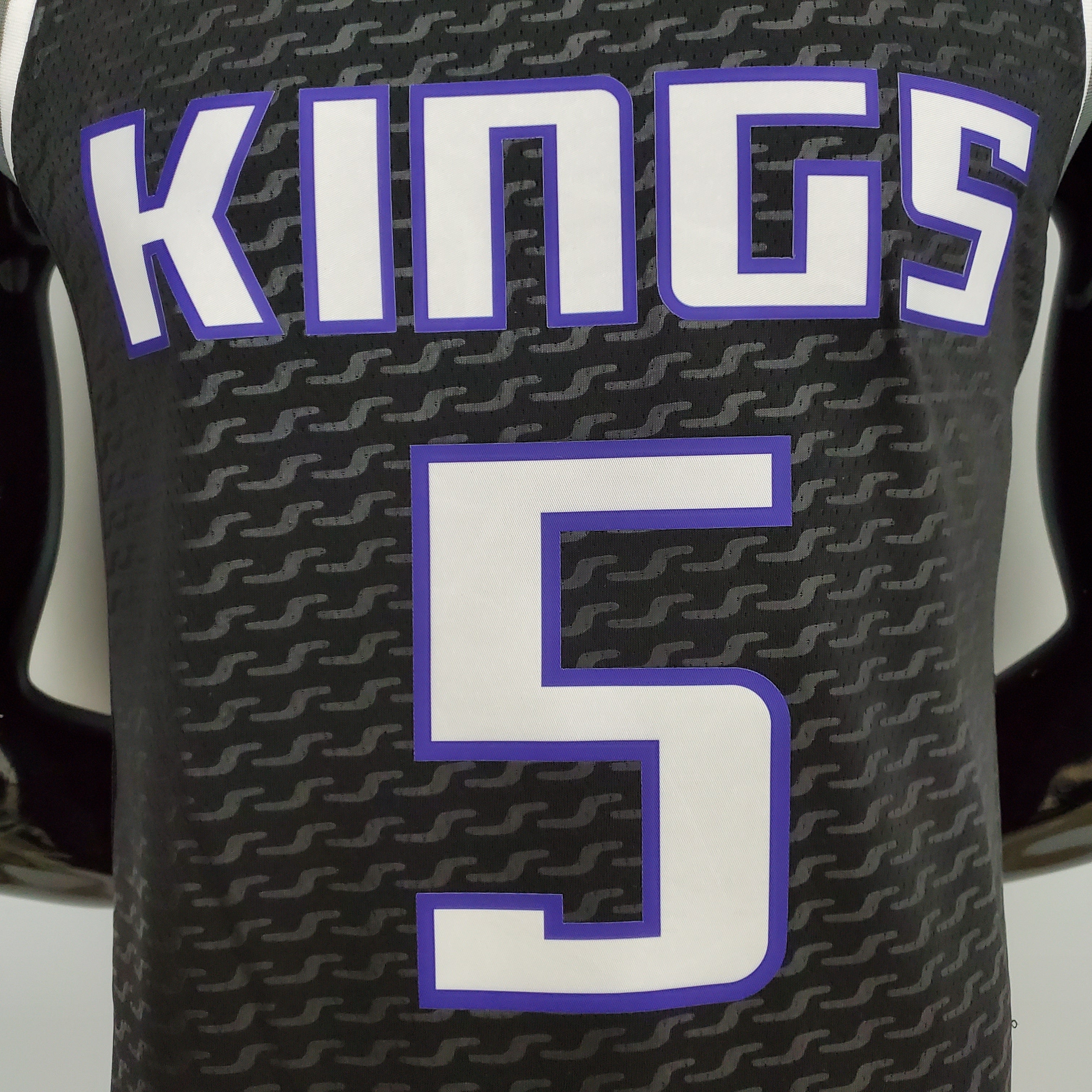 Sacramento Kings Camiseta Negra Clásica