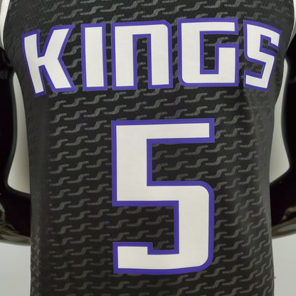 Camiseta Sacramento Kings Camiseta Negra Clásica