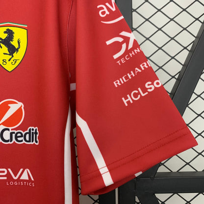 F1 Formula 1 Polo Ferrari Roja