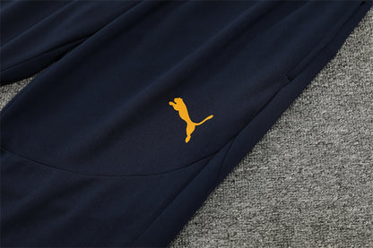 Buzo Completo Marsella Azul Marino Diseño Rojo