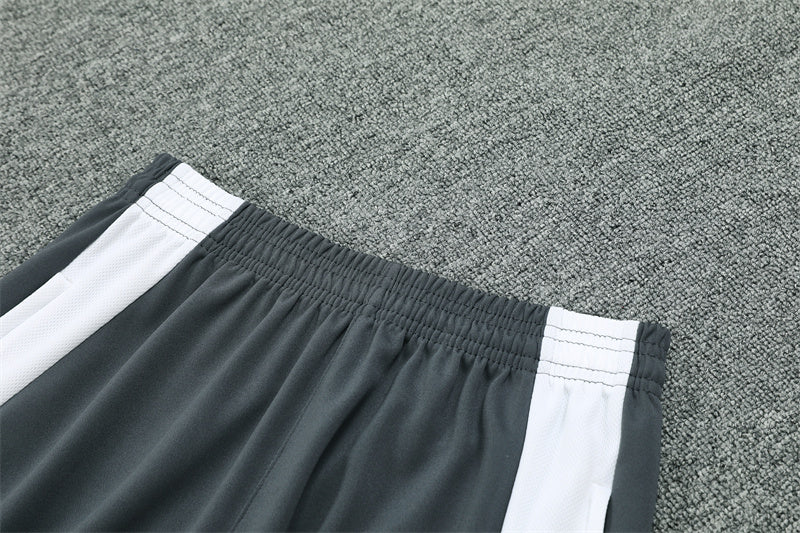 Buzo Completo con Cierre Manchester United Gris Diseño Rojo