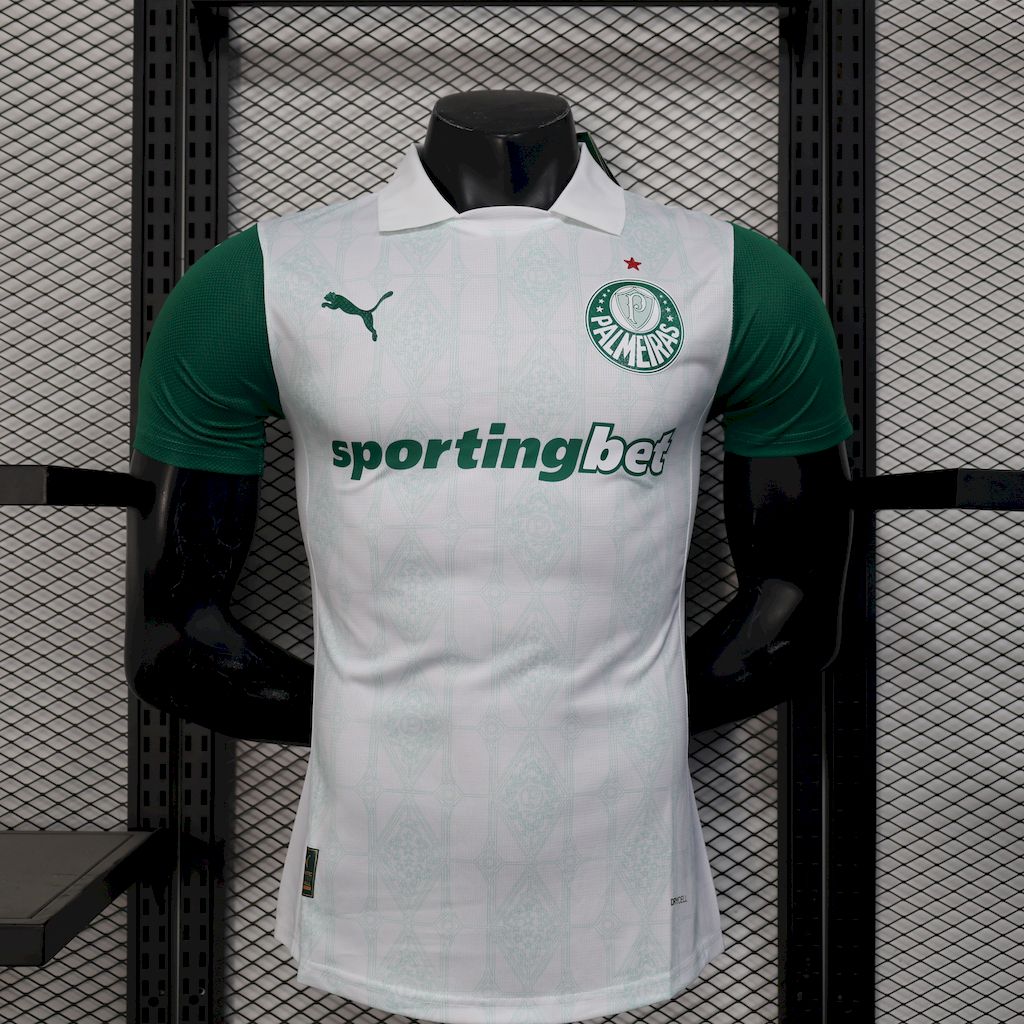 Camiseta Palmeiras Visita 2025/26 Versión Jugador