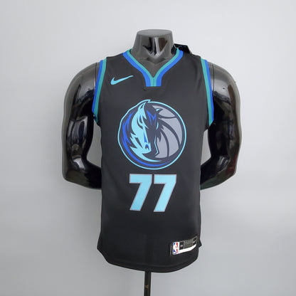 Camiseta Dallas Mavericks Camiseta Negra