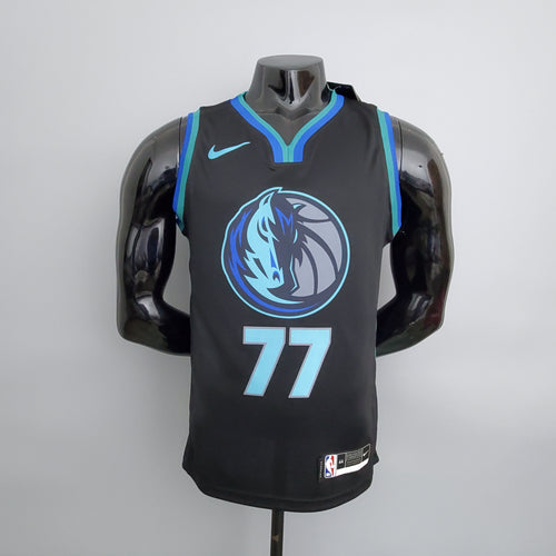 Camiseta Dallas Mavericks Camiseta Negra