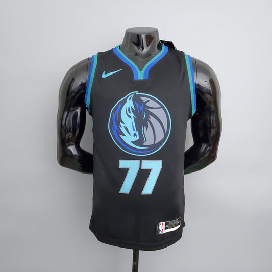 Camiseta Dallas Mavericks Camiseta Negra