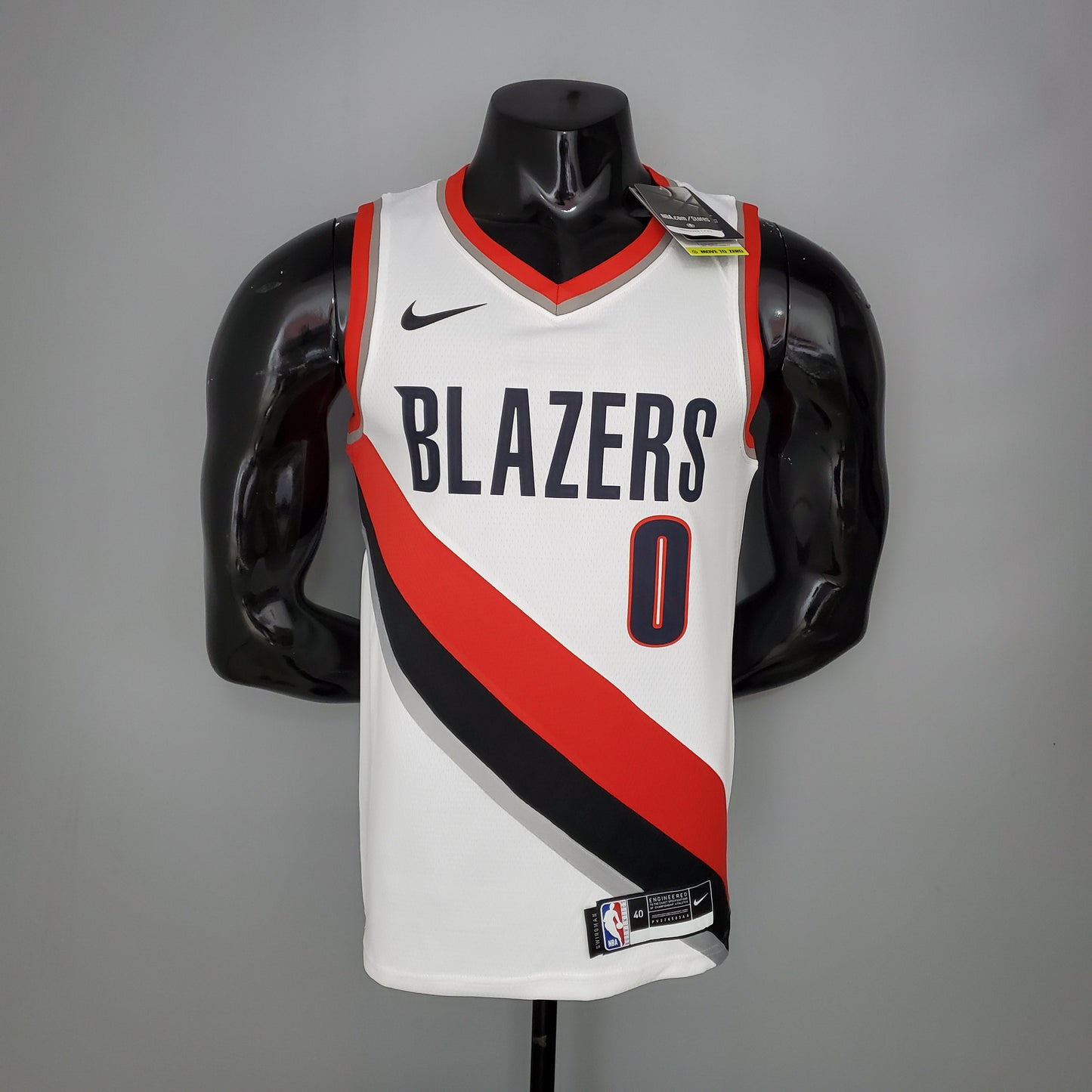 Camiseta Portland Trail Blazers Camiseta Blanca Clásica