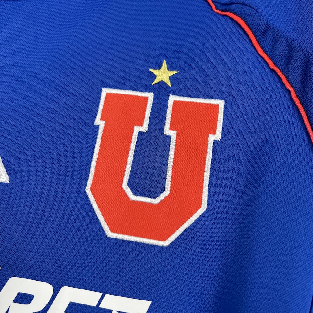 Camiseta Universidad de Chile Local 2025 Versión Fan