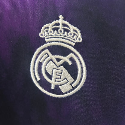 Camiseta Real Madrid Edición Especial Negro y Morado 2025/26 Versión Fan