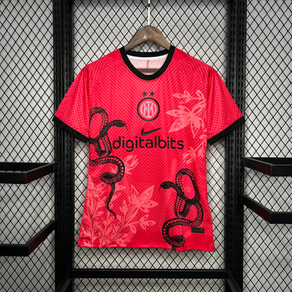 Camiseta Inter de Milán "Edición Especial Roja" 2024/25 Versión Fan
