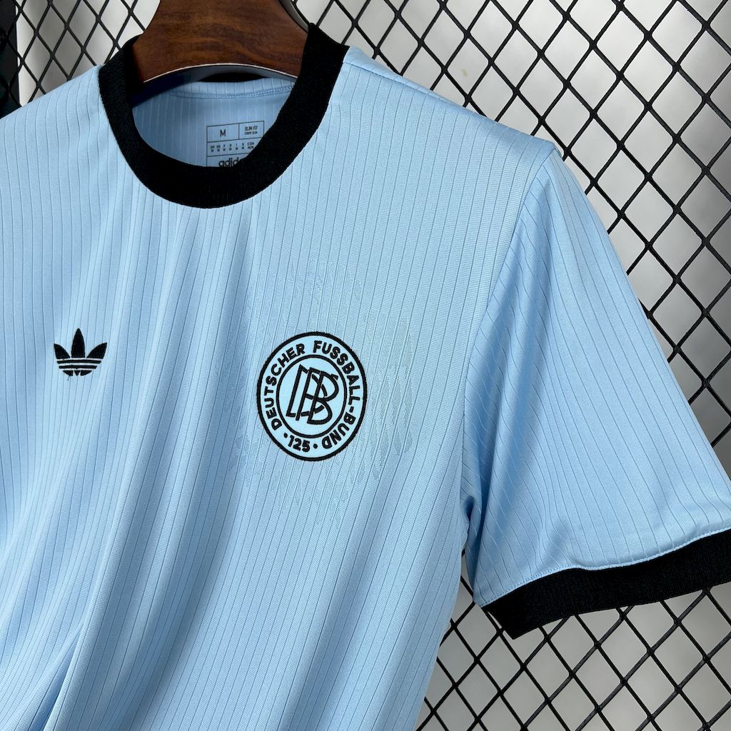 Camiseta Alemania 125 Aniversario Azul 2025/26 Versión Fan