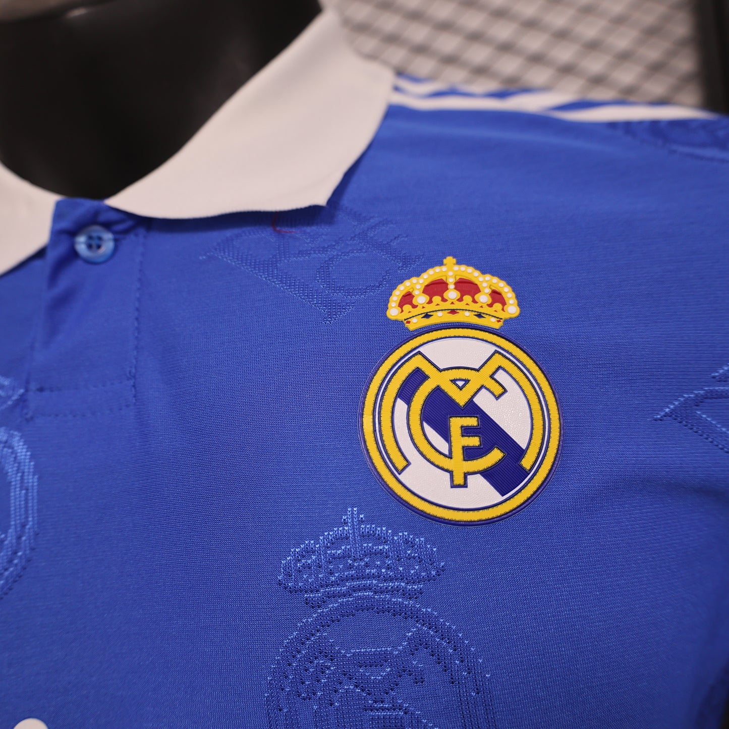 Camiseta Real Madrid Polo Azul 2025/26 Versión Jugador