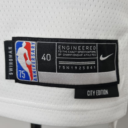 Camiseta New York Knicks "City Edition" Blanca NBA