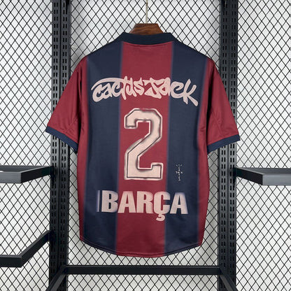 Camiseta FC Barcelona Travis Scott "Cactus Jack" Local Versión Fan