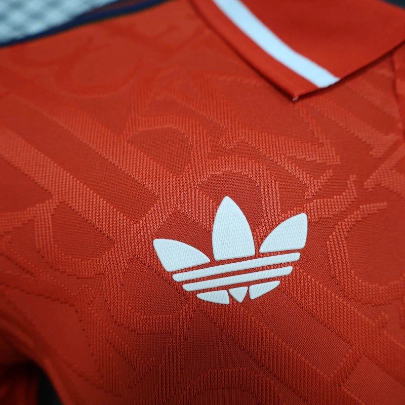 Camiseta Real Madrid "Polo Rojo" 2024/25 Versión Jugador