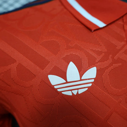 Camiseta Real Madrid "Polo Rojo" 2024/25 Versión Jugador