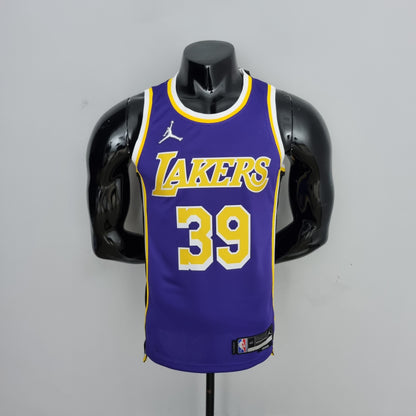 Camiseta LA Lakers Clásica Morada Jordan 2022/23 Versión Fan