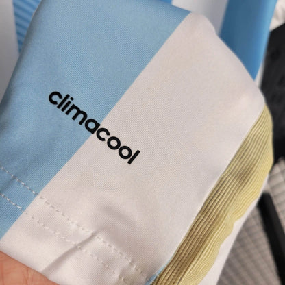 Camiseta Argentina Local Retro 2014 Versión Fan