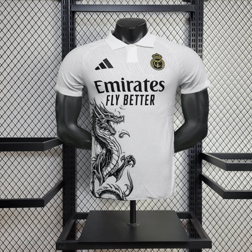 Camiseta Real Madrid "Dragon Negro Polo" 2024/25 Versión Jugador