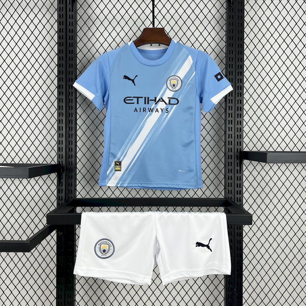 Manchester City Local Kit Niños 2025/26