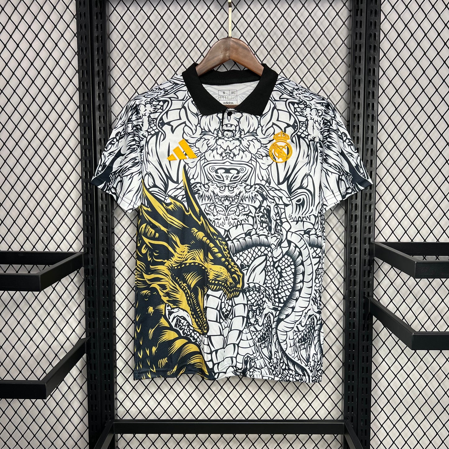 Camiseta Real Madrid Edición Especial "Dragón-Blanco" 2024/25 Versión Fan