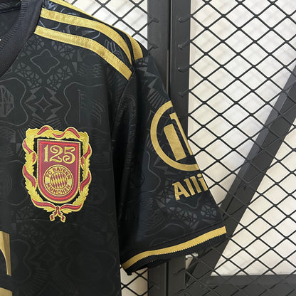 Camiseta Bayern Munich "125 Aniversario Black Color" 2024/25 Versión Fan