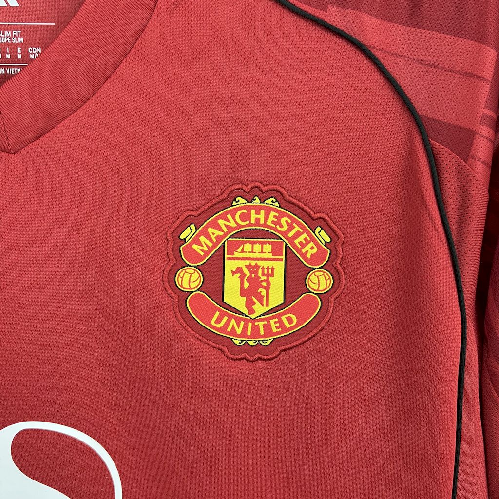 Camiseta Manchester United Local 2025/26 Versión Fan